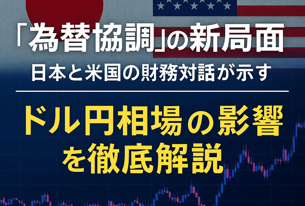日本と米国の財務対話が示す“為替協調”の新局面｜ドル円相場への影響を徹底解説