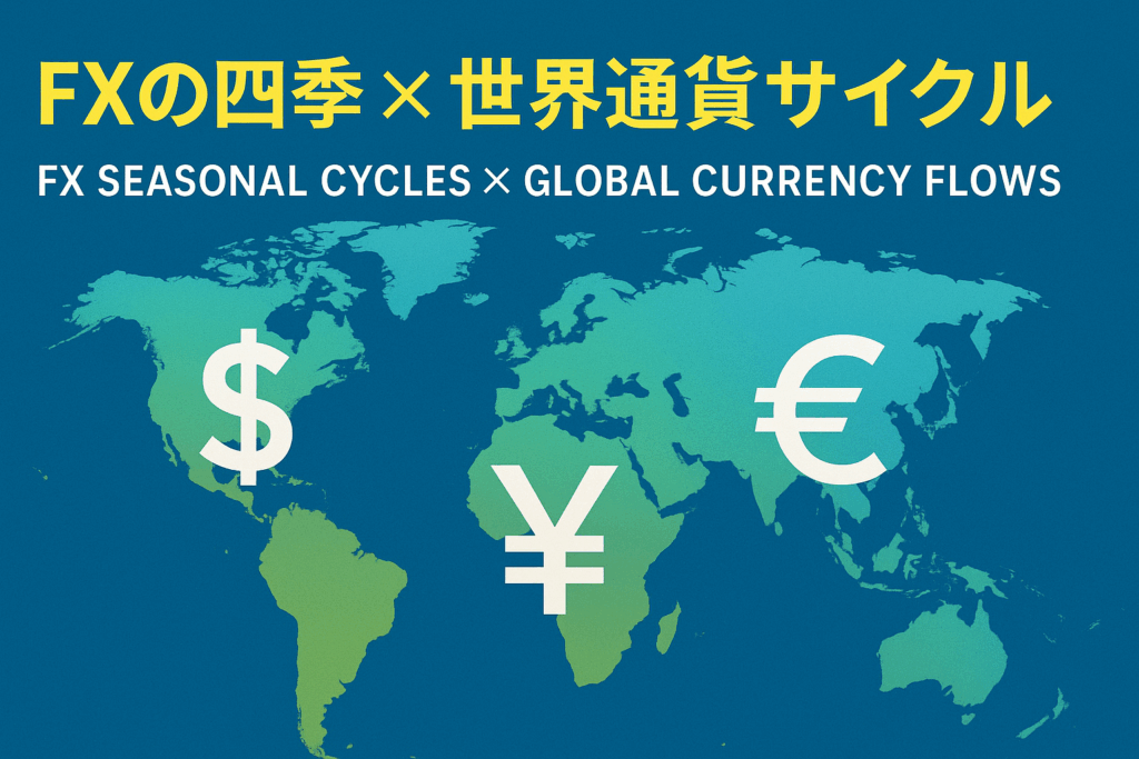 世界通貨の季節サイクル完全ガイド｜為替と資金フローの「四季」を読むFX戦略