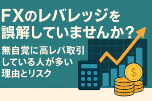 【FXのレバレッジを誤解していませんか？】無自覚に高レバ取引している人が多い理由とリスク