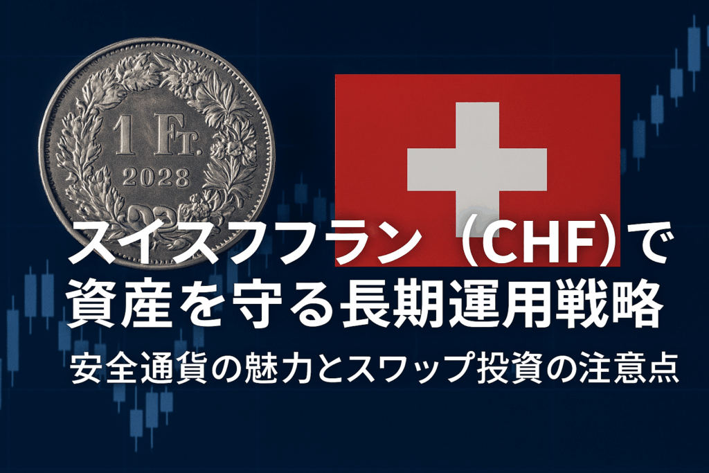 スイスフラン（CHF）で資産を守る長期運用戦略｜安全通貨の魅力とスワップ投資の注意点