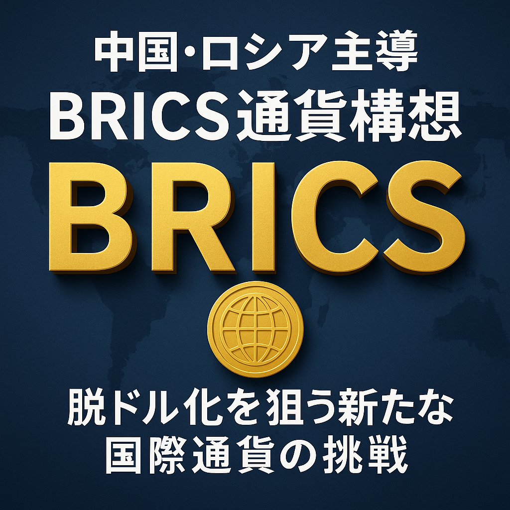 中国・ロシア主導「BRICS通貨構想」とは？脱ドル化を狙う新たな国際通貨の挑戦を徹底解説
