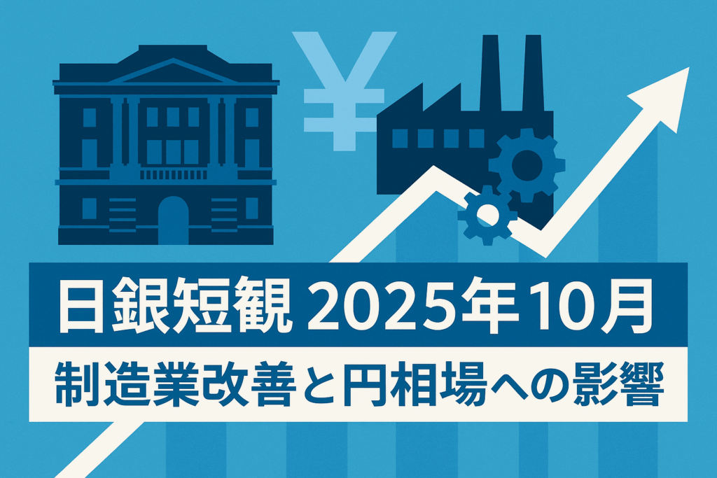 日銀短観 2025年10月：製造業DI +14に改善｜利上げ観測と円高要因を徹底解説