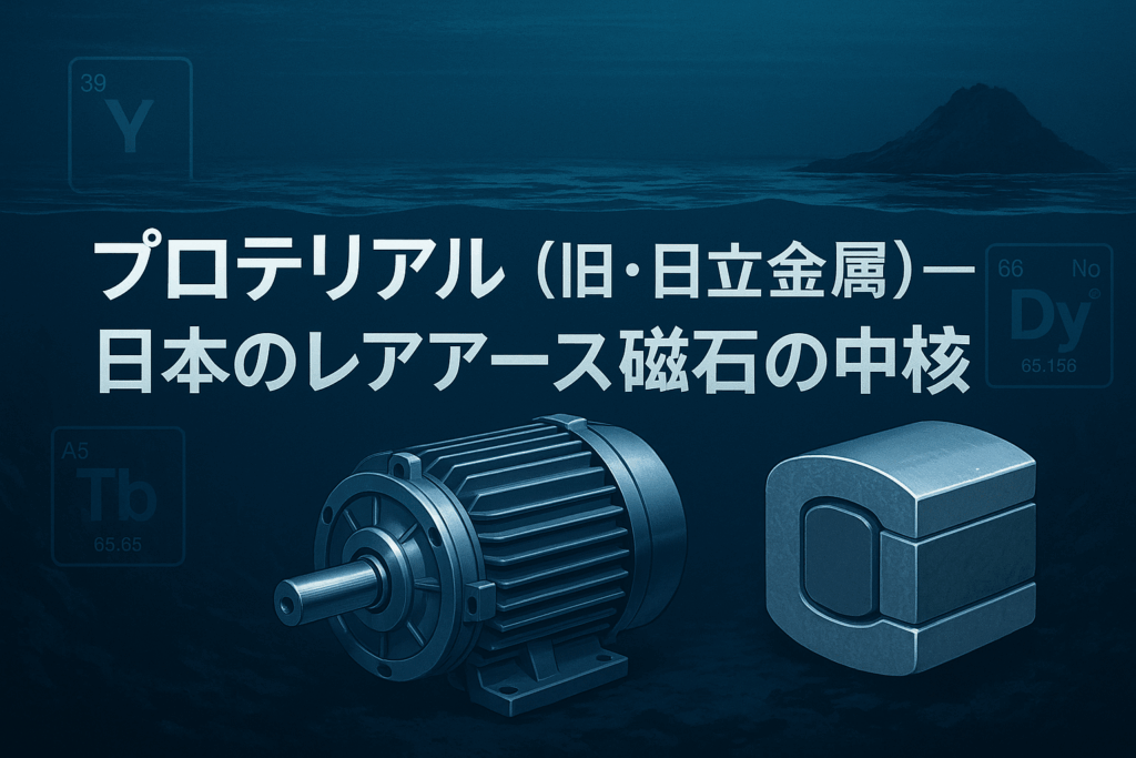 プロテリアル（旧・日立金属）― 南鳥島レアアース泥が示す「日本の素材産業の再中核」