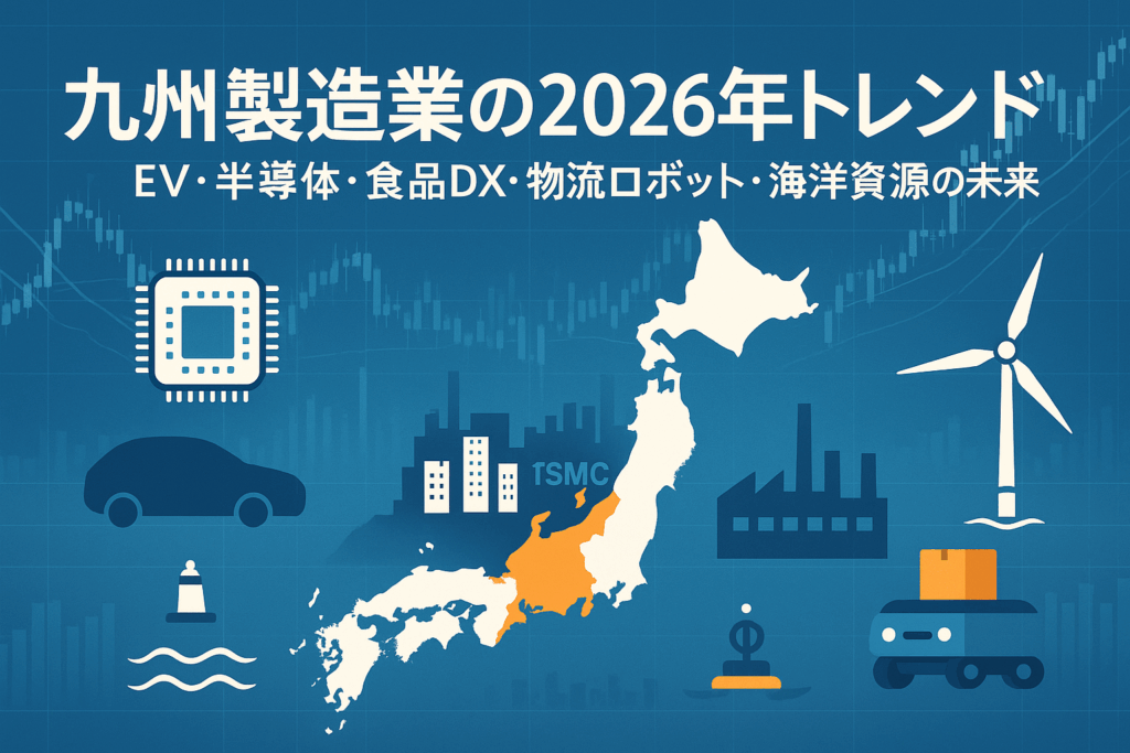 九州製造業の2026年トレンド総まとめ
